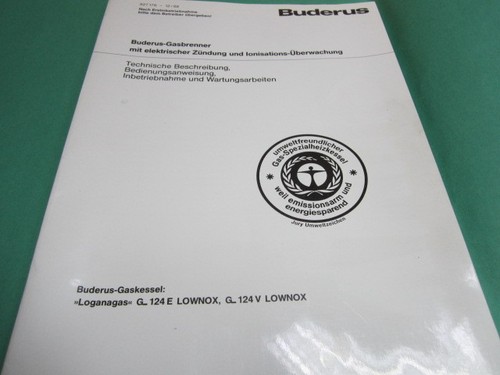 Buderus gaskessel c124 - buderus,